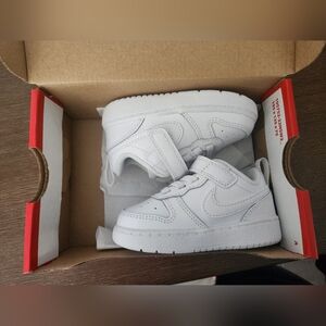 Nike Kids White Sneakers